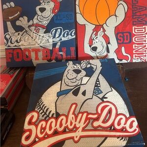 Scooby-Doo Sports Canvas Art Set